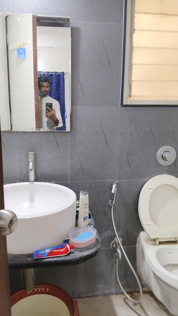 Bathroom in 2 BHK Apartment at Park Express, Baner – for Rent