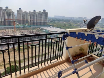 Balcony in 2.5 BHK Apartment at Galaxy Vega, Tech Zone 4 Greater Noida – for Sale