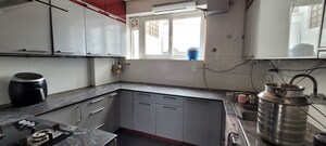 Kitchen in 3.5 BHK Apartment at Ganga Apartment Kaushambi, Dabur Chowk – for Sale