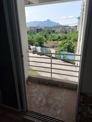 Balcony in 2 BHK Apartment at Sagar Aradhna, Badlapur East – for Sale