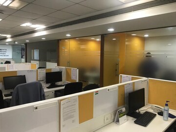 Team Area in  Office Space at Sahar Plaza, Andheri East – for Rent
