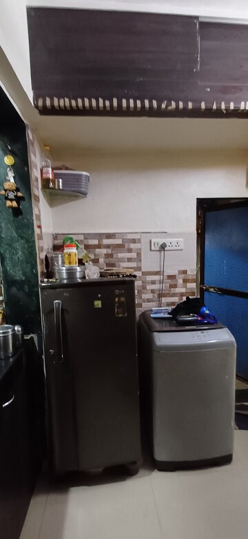 Kitchen in 1 RK Apartment at Sangharsh Nagar CHS, Chandivali – for Rent