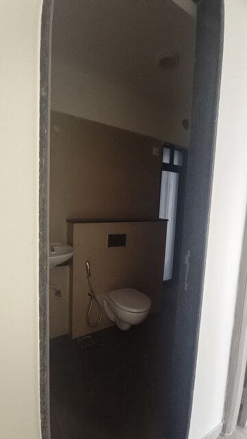 Bathroom in 2 BHK Apartment at Ajmera Boulevard, Malad West – for Rent