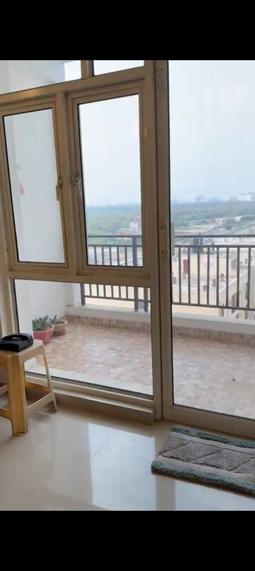 Balcony in 3 BHK Apartment at Omaxe R2, Gomti Nagar – for Rent