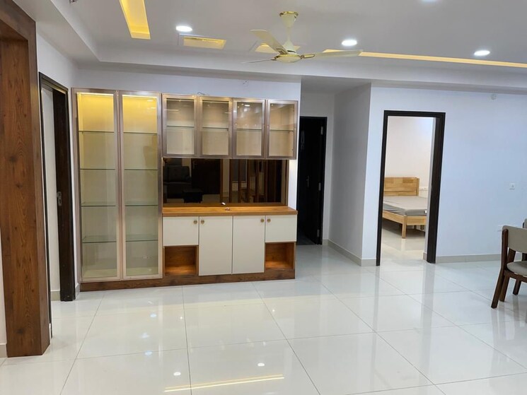 Living Room, my-home-tarkshya 3 Bedroom 2235 Sq.Ft. Apartment In Kokapet Hyderabad 8865187