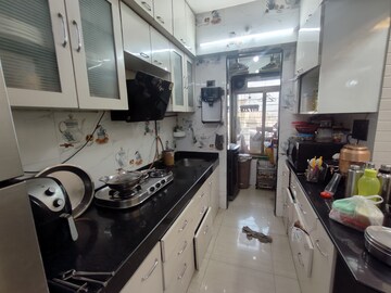 Kitchen in 2 BHK Apartment at Suncity Complex, Powai – for Rent