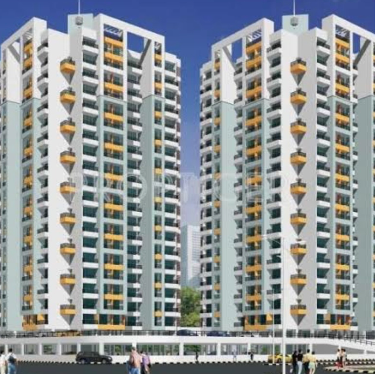 2 BHK + Pooja Room Apartment For Sale in Yashvasin CHS Ltd