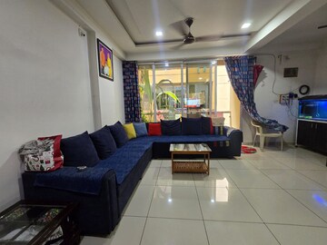 Living Room in 2 BHK Apartment at Khodiyar Nagar – for Sale