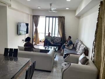 Living Room in 2.5 BHK Apartment at Lodha New Cuffe Parade, Wadala – for Rent