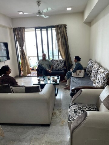 Living Room in 2.5 BHK Apartment at Lodha New Cuffe Parade, Wadala – for Rent