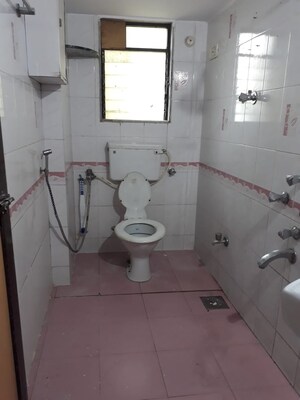Bathroom in 2 BHK Apartment at Himgiri Lokupvan Phase II CHS Ltd, Vasant Vihar – for Sale