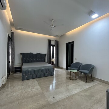 Living Room in 5 BHK Villa at Chattarpur – for Sale