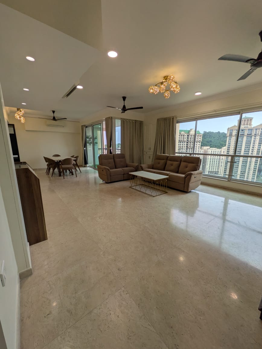 3 BHK + Servant Room Apartment For Rent in Hiranandani Glen Dale