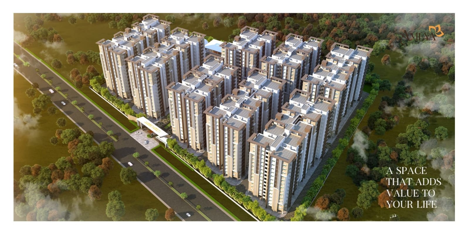 2.5 BHK + Study Room Apartment For Sale in Aspire Spaces Ameya