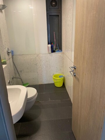 Bathroom in 2.5 BHK Apartment at Lodha New Cuffe Parade, Wadala – for Rent