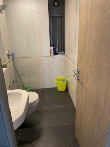 Bathroom in 2.5 BHK Apartment at Lodha New Cuffe Parade, Wadala – for Rent