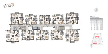 3 BHK Apartment For Sale in Aspire Spaces Ameya, Miyapur