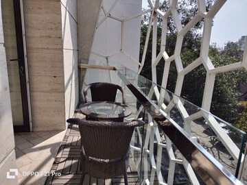 Balcony in 4 BHK Apartment at Vasant Vihar – for Rent