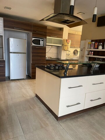 Kitchen in 2 BHK Builder Floor at Dhakoli – for Rent