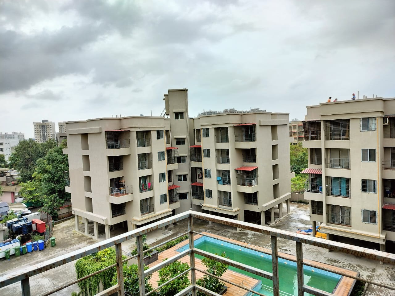 2 BHK + Pooja Room Apartment For Rent in QN Greens Phase 2