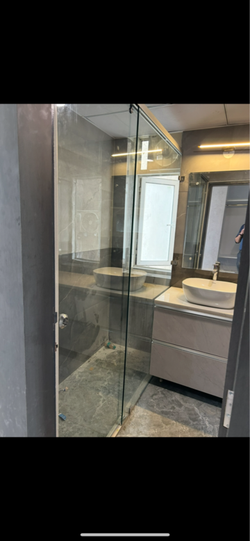 Bathroom in 3 BHK Apartment at Jaypee Greens Pavilion Court, Sector 128 – for Rent