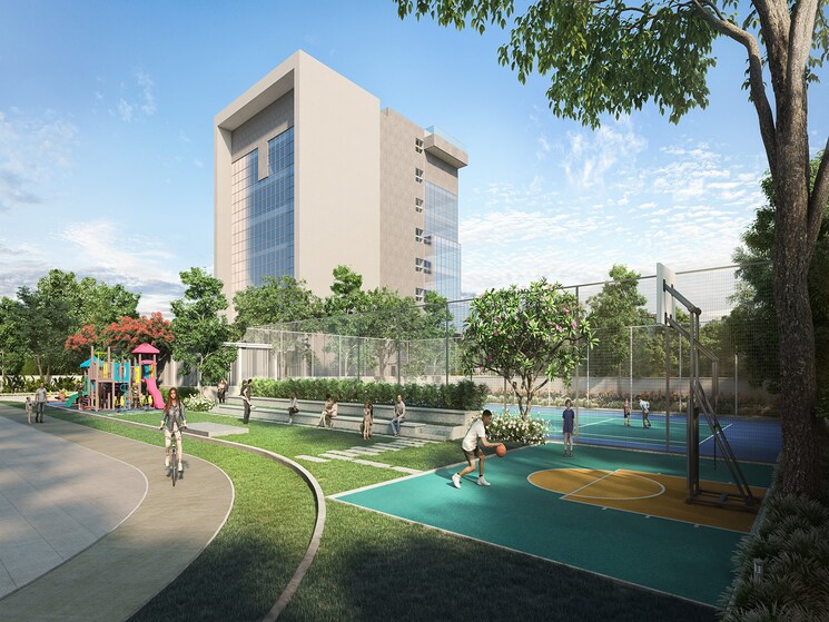 Exterior View, candeur-twins 3 Bedroom 2060 Sq.Ft. Apartment In Miyapur Hyderabad 8865328