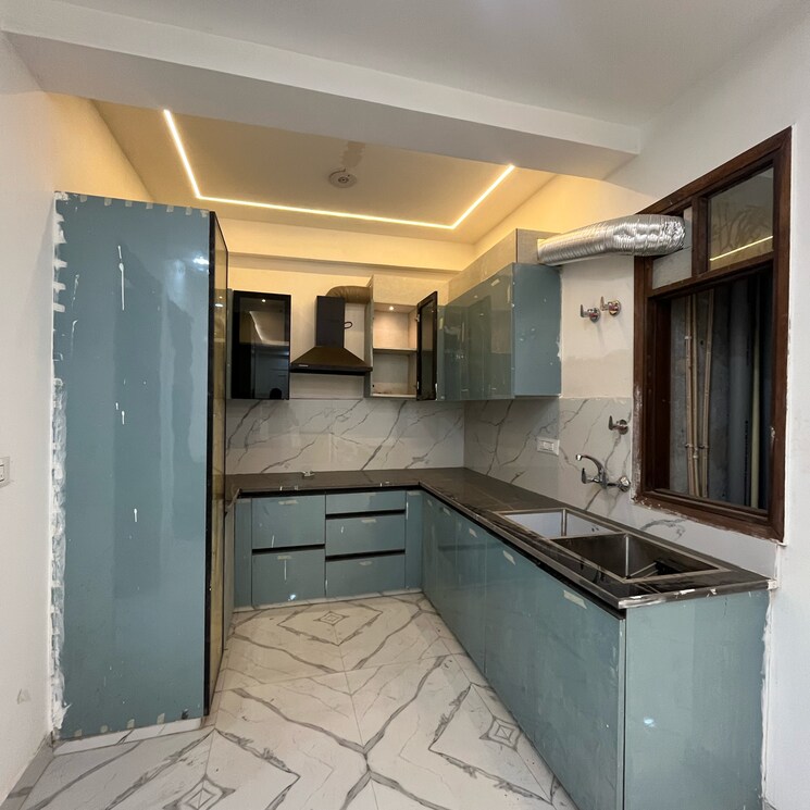 Kitchen, chattarpur 3 Bedroom 1300 Sq.Ft. Builder Floor In Chattarpur Delhi 8865347