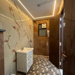 Bathroom in 3 BHK Builder Floor at Chattarpur – for Sale