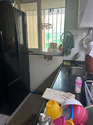 Kitchen in 2 BHK Apartment at Gsa Grandeur, Malad East – for Sale