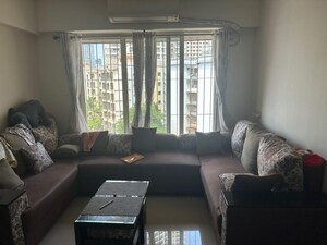 Living Room in 2 BHK Apartment at Gsa Grandeur, Malad East – for Sale