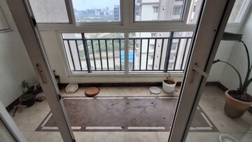 Balcony in 3 BHK Apartment at Movie Towers, Kokapet – for Rent