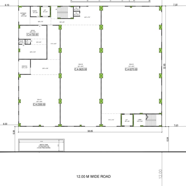 Floor Plan, pelhar-industrial-estate Commercial Industrial Plot 50000 Sq.Ft. In Vasai East Palghar 8849342