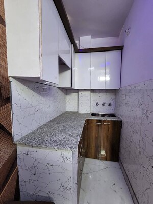 Kitchen in 1.5 BHK Builder Floor at SA HOMES I, Uttam Nagar – for Sale