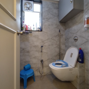 Bathroom in 3 BHK Apartment at Mantra 29 Gold Coast, Vidyanagar – for Sale