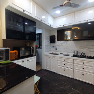 Kitchen in 3 BHK Apartment at Mantra 29 Gold Coast, Vidyanagar – for Sale