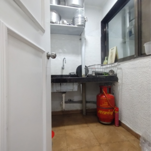 Kitchen in 3 BHK Apartment at Mantra 29 Gold Coast, Vidyanagar – for Sale