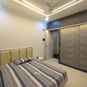 Bedroom in 3 BHK Apartment at Mantra 29 Gold Coast, Vidyanagar – for Sale