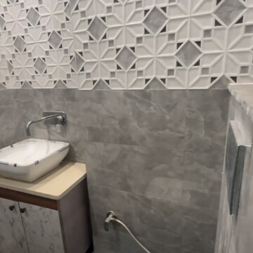 Bathroom in 3 BHK Builder Floor at Vishnu Garden – for Sale