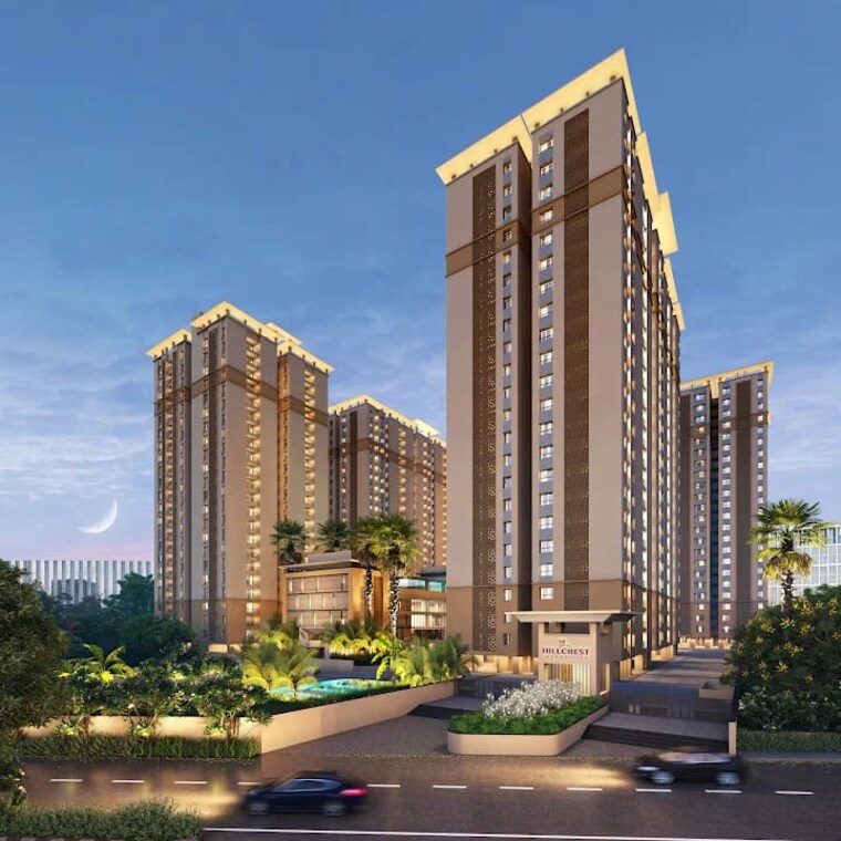 Exterior View, pacifica-hillcrest-phase-2 2 Bedroom 1125 Sq.Ft. Apartment In Gachibowli Hyderabad 8865551
