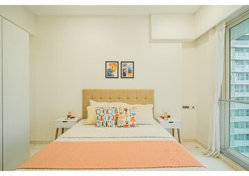 Master Bedroom in 2 BHK Apartment at Joy Valencia, Jogeshwari East – for Sale