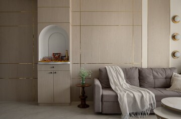 Bathroom in 3 BHK Apartment at Piramal Aranya, Byculla – for Rent