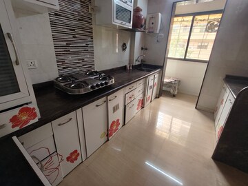 Kitchen in 2 BHK Apartment at Shreenathji Tower, Kalyan West – for Rent