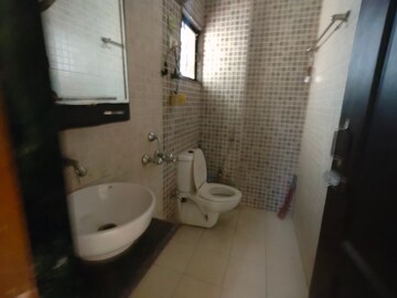 Bathroom in 2 BHK Apartment at Shreenathji Tower, Kalyan West – for Rent