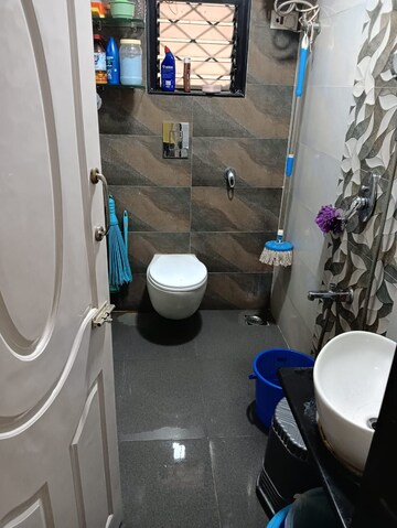 Bathroom in 2 BHK Apartment at Srishti Harmony 3 Phase 1, Andheri East – for Rent