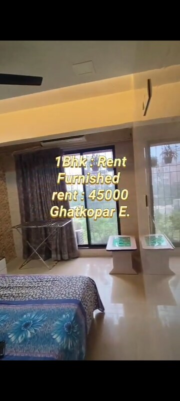 Living Room in 1 BHK Apartment at Panchsheel CHS Ghatkopar, Ghatkopar East – for Rent