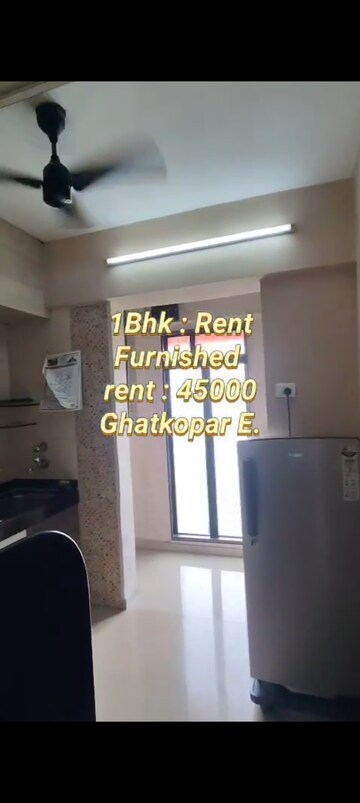 Living Room in 1 BHK Apartment at Panchsheel CHS Ghatkopar, Ghatkopar East – for Rent