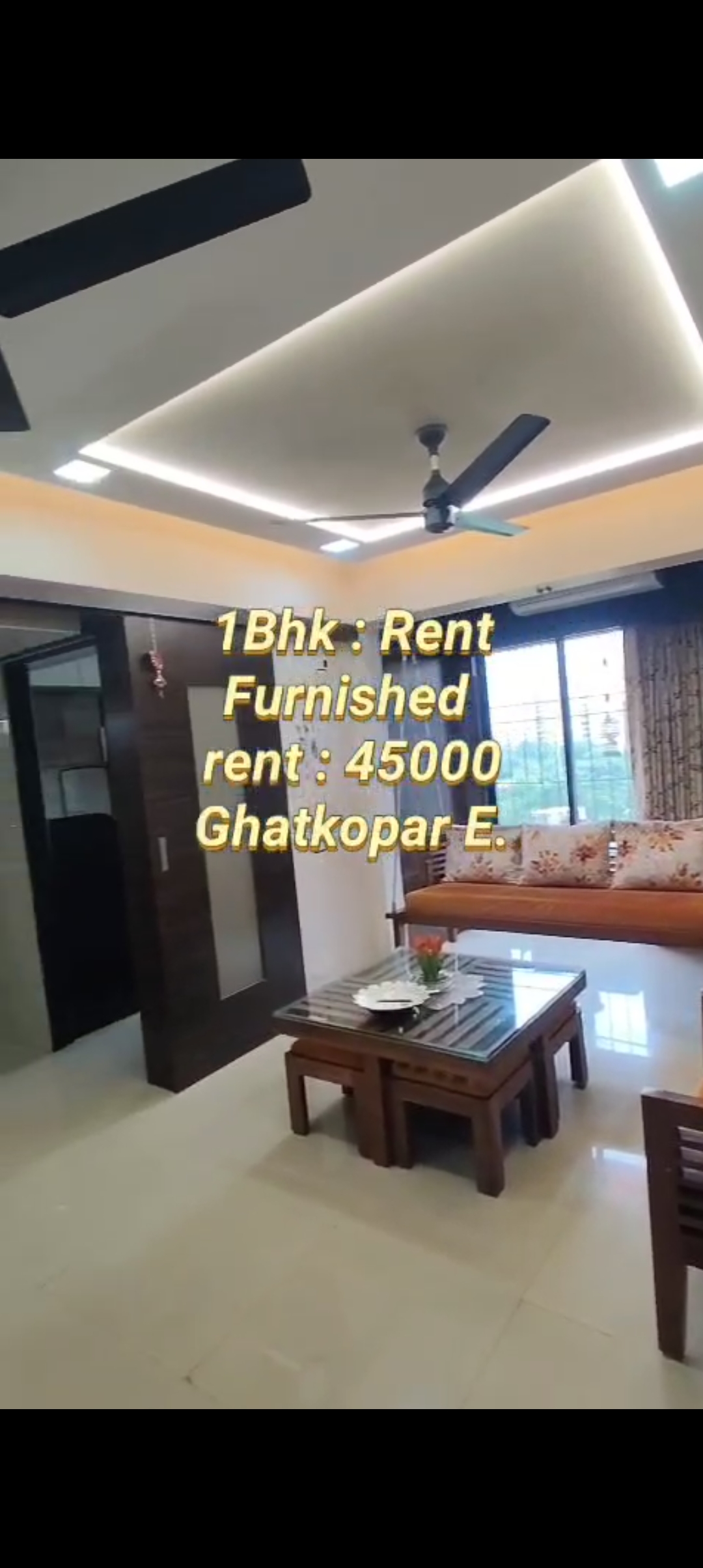 1 BHK + Study Room Apartment For Rent in Panchsheel CHS Ghatkopar