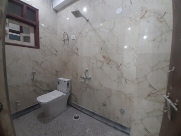 Bathroom in 1 BHK Builder Floor at Chattarpur – for Rent