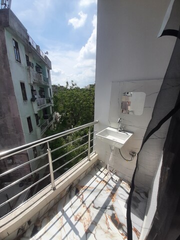 Balcony in 1 BHK Builder Floor at Maidan Garhi – for Rent