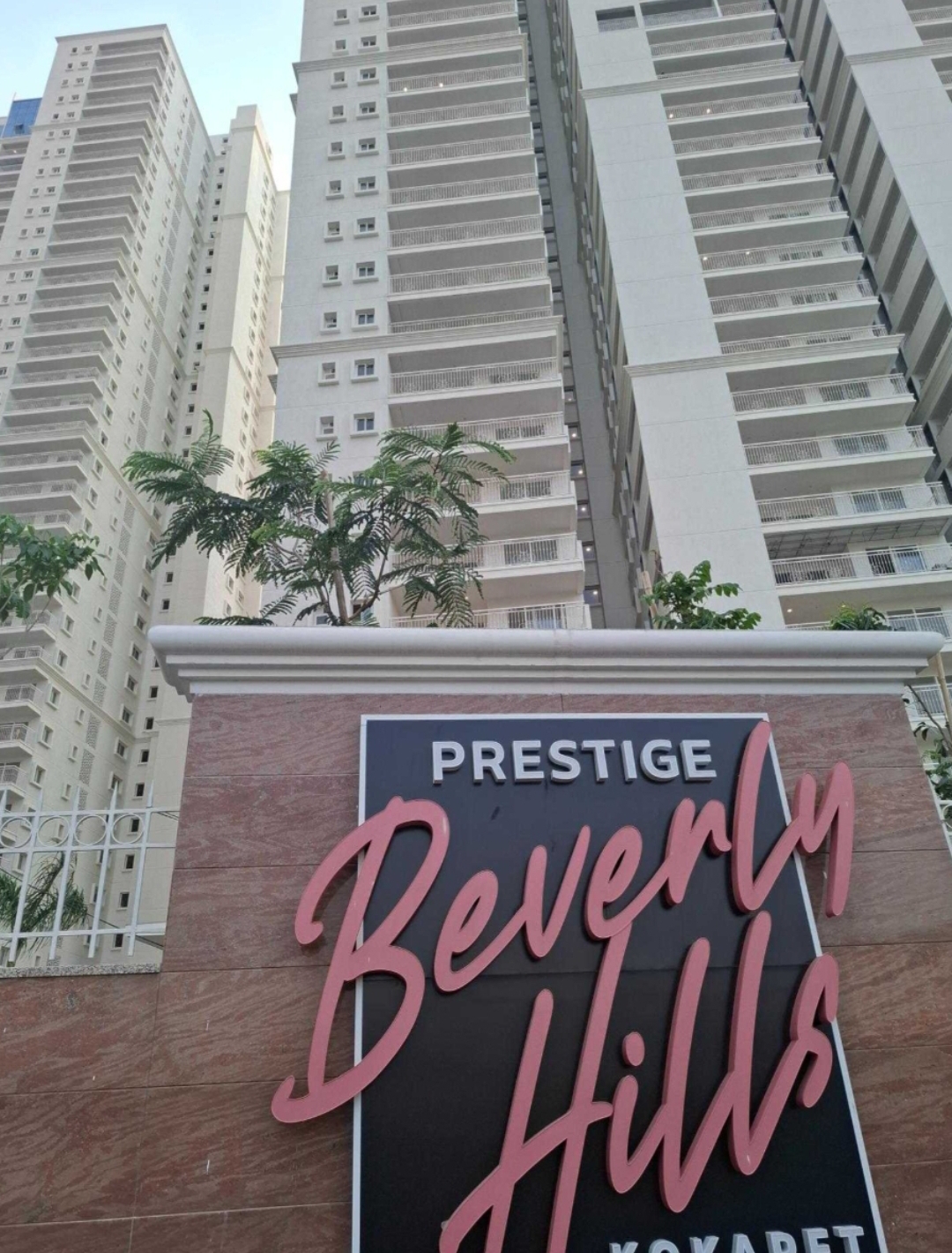 3 BHK Apartment For Rent in Prestige Beverly Hills